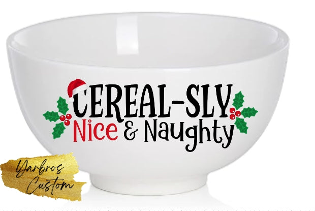 Cereal-sly Bowl