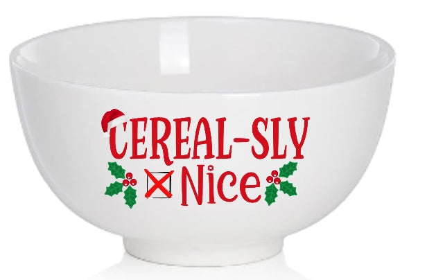 Cereal-sly Bowl