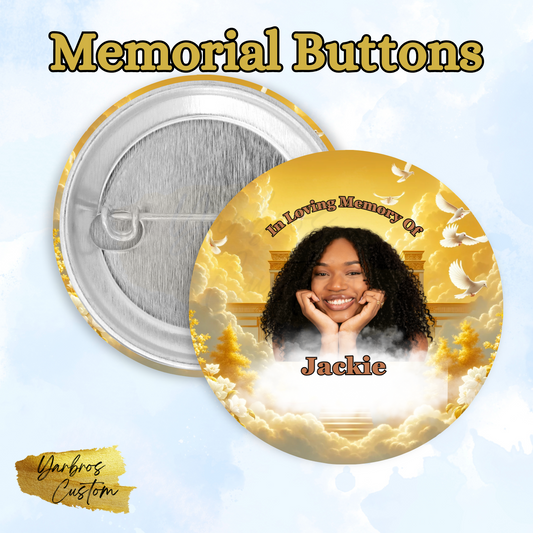 Memorial Buttons