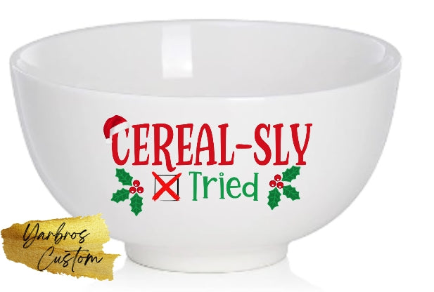 Cereal-sly Bowl